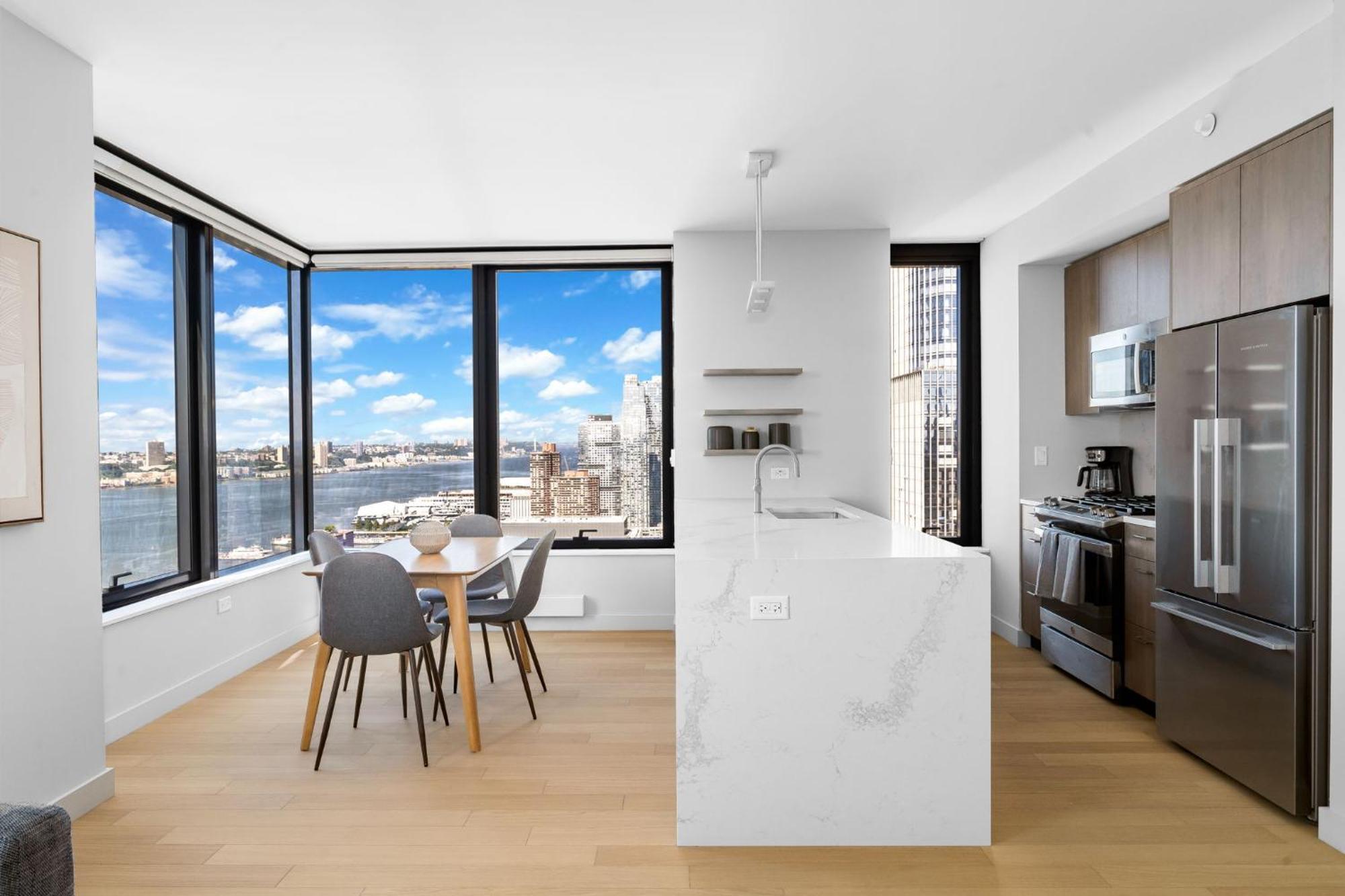 Modern Stylish 2Br 2Ba Apartment In Hudson Yard New York Luaran gambar