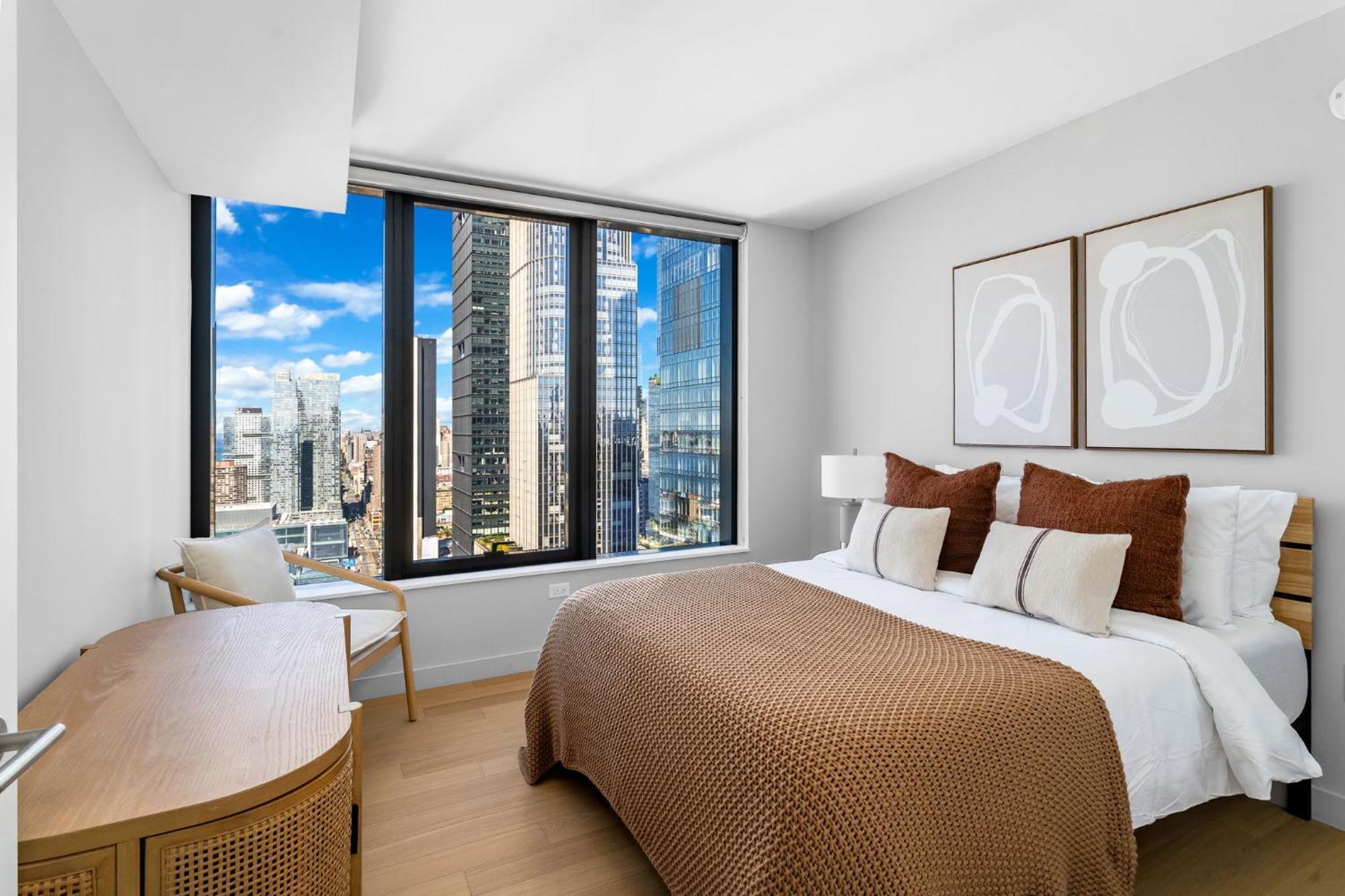 Modern Stylish 2Br 2Ba Apartment In Hudson Yard New York Luaran gambar