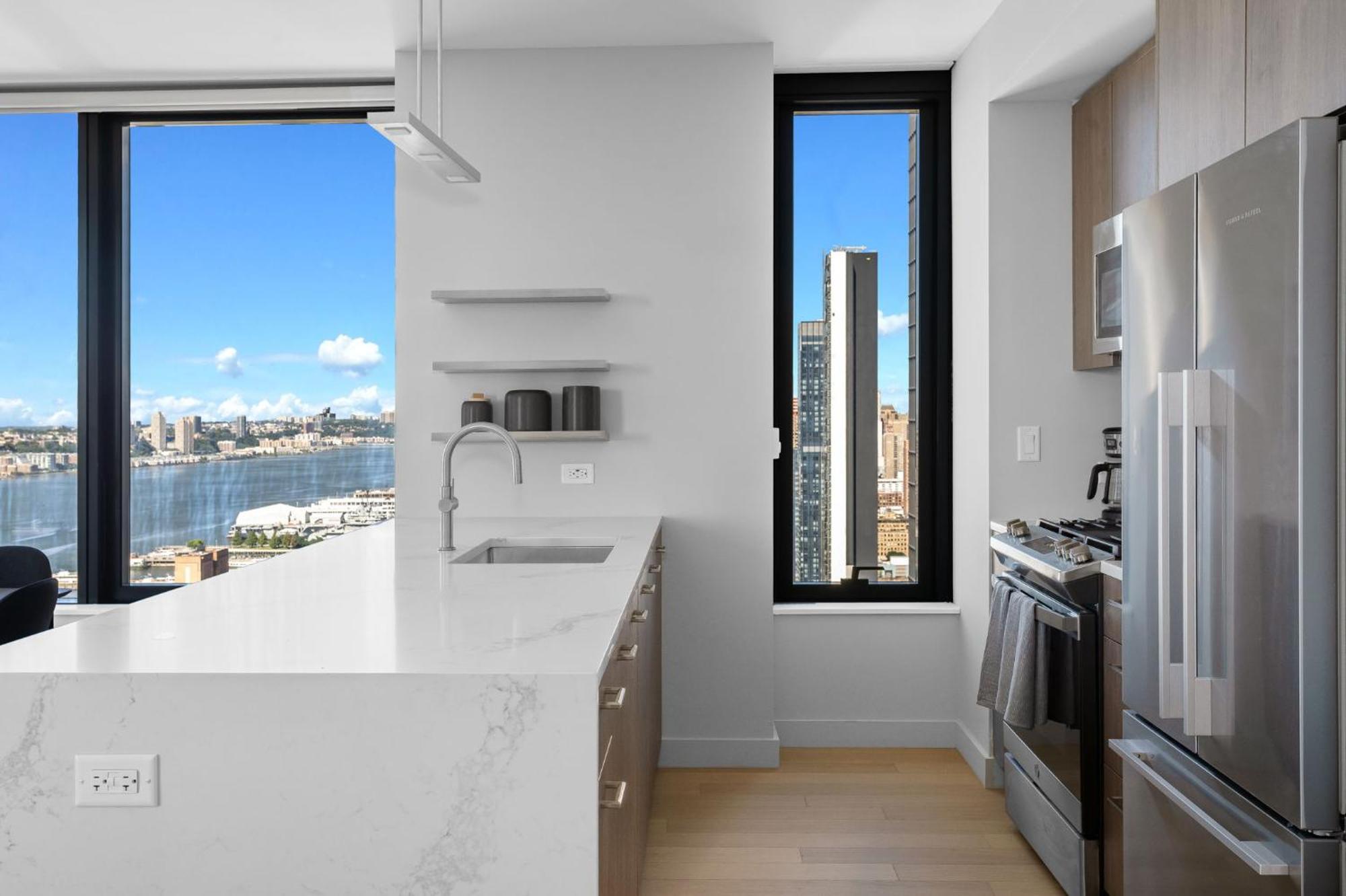 Modern Stylish 2Br 2Ba Apartment In Hudson Yard New York Luaran gambar