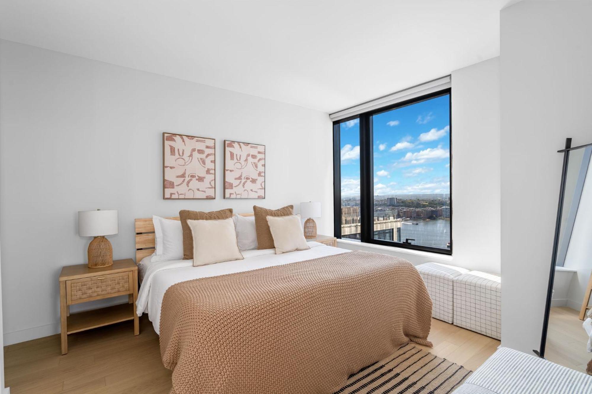 Modern Stylish 2Br 2Ba Apartment In Hudson Yard New York Luaran gambar