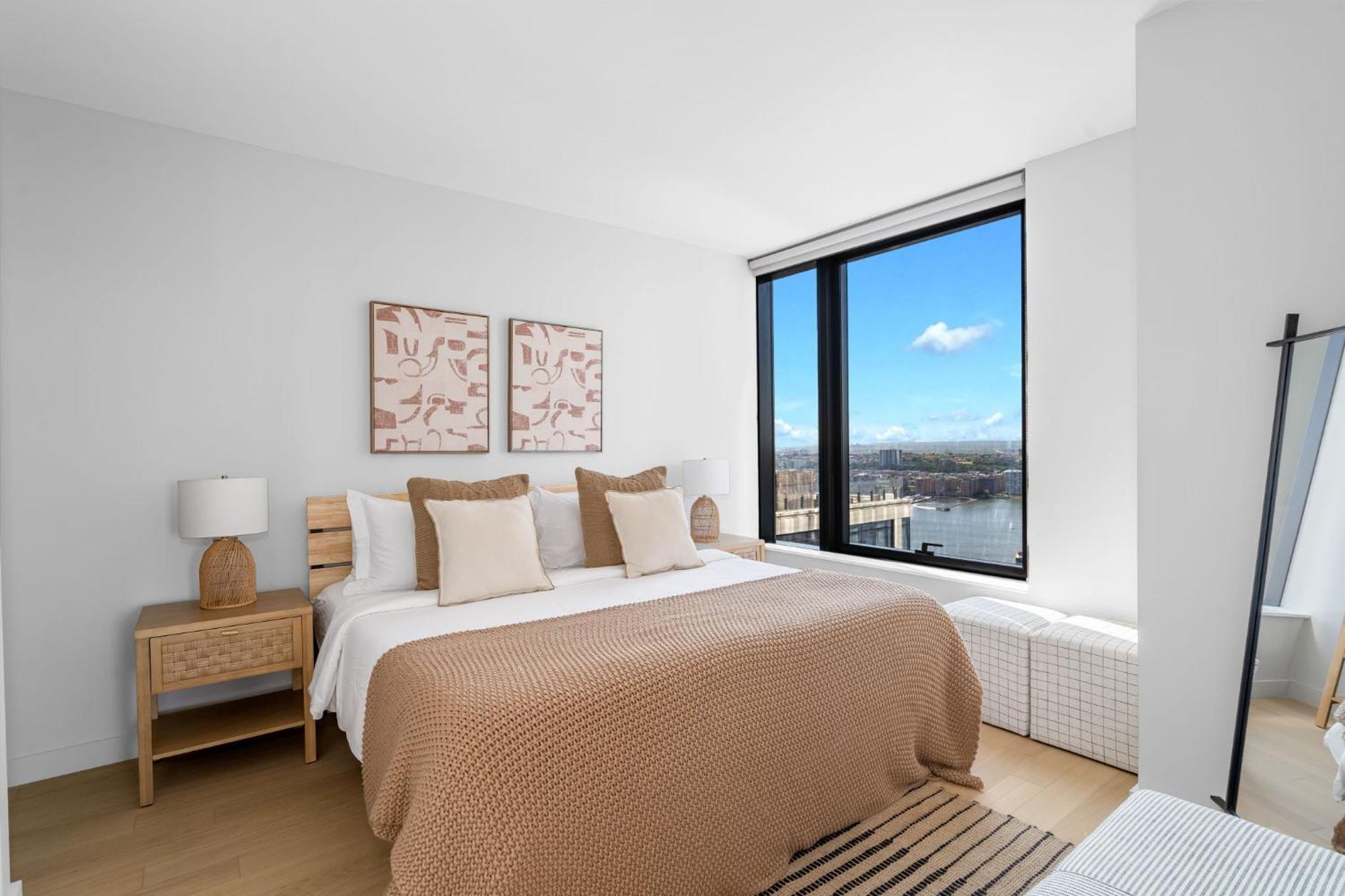 Modern Stylish 2Br 2Ba Apartment In Hudson Yard New York Luaran gambar
